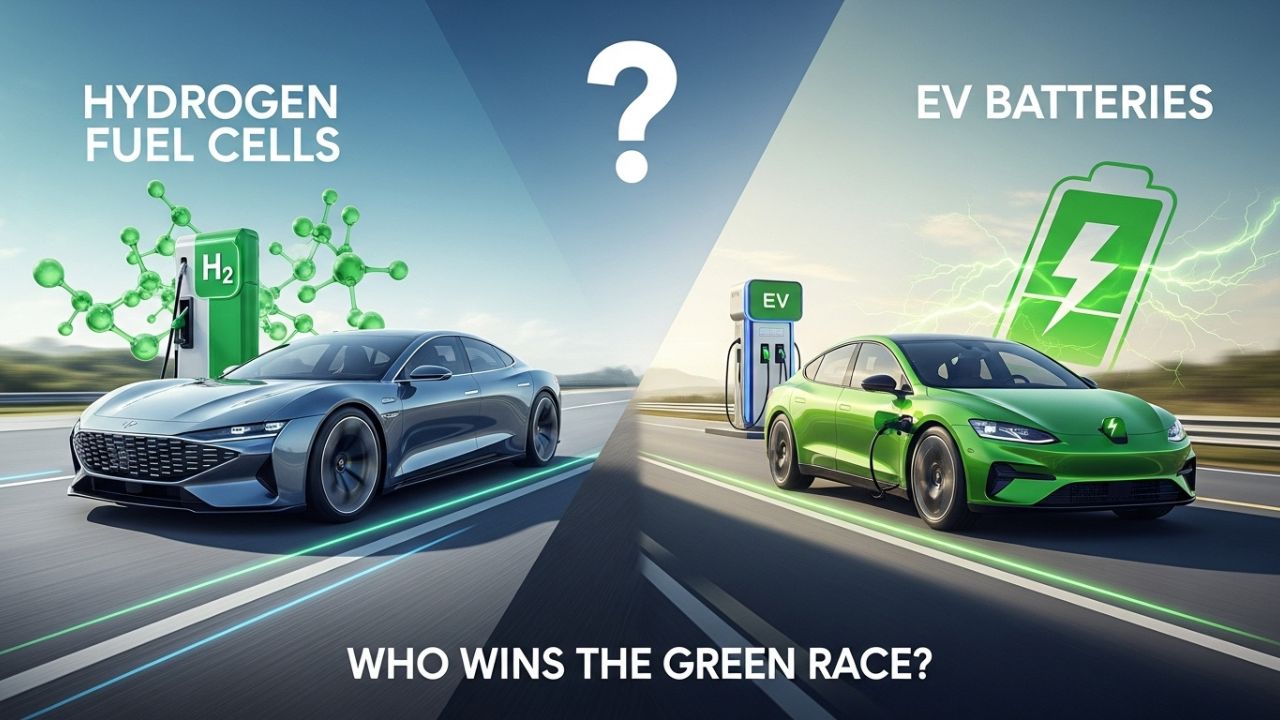 Hydrogen Fuel Cells vs. EV Batteries